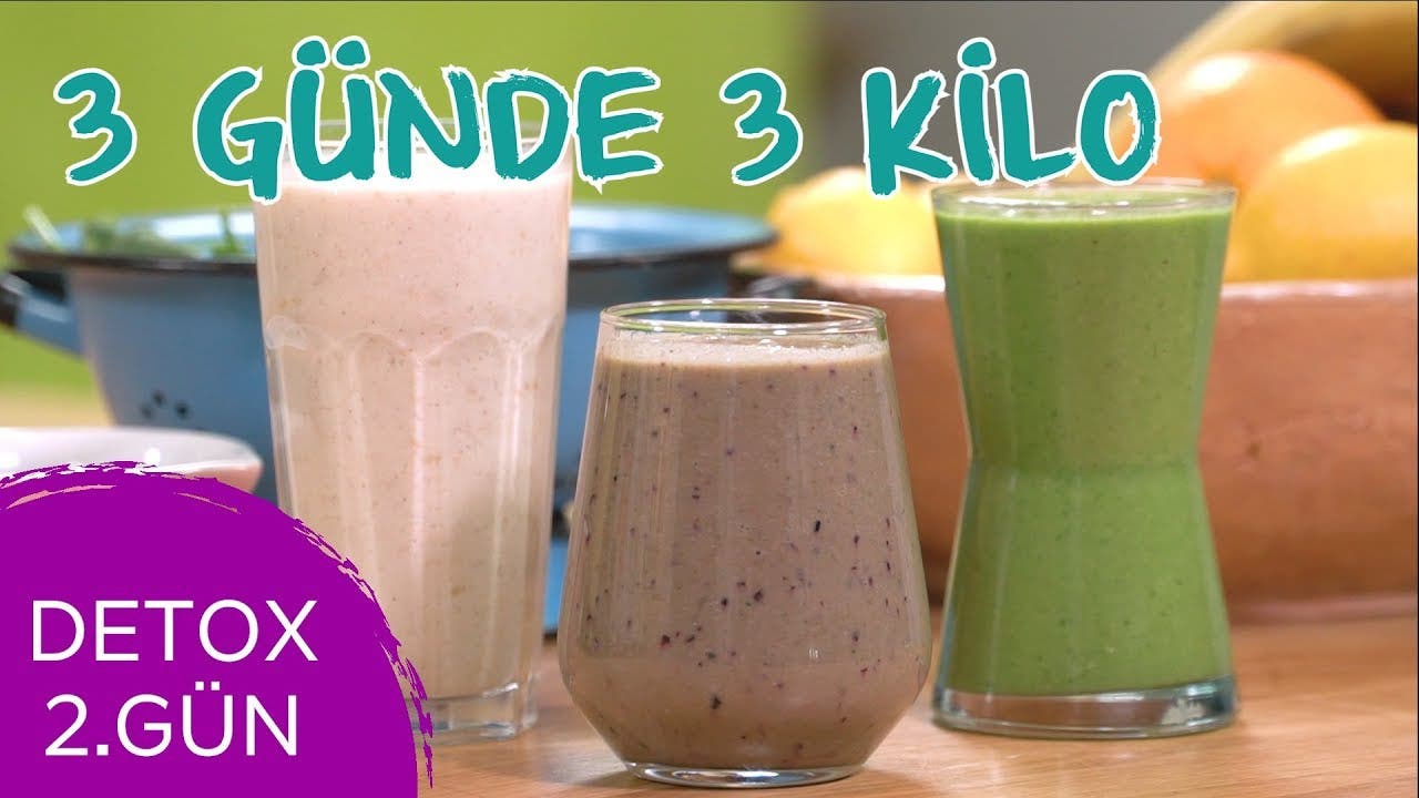 3 Günde 3 Kilo – Detox 2. Gün