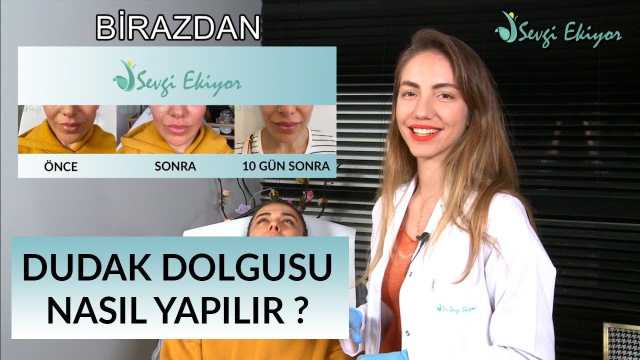 Dudak dolgusu nasıl yapılır?