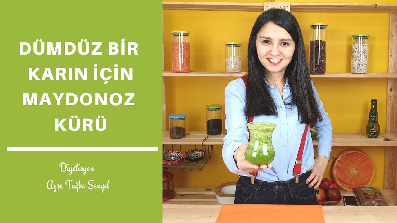 Dümdüz bir karın için maydonoz kürü ve 5 etkili öneri