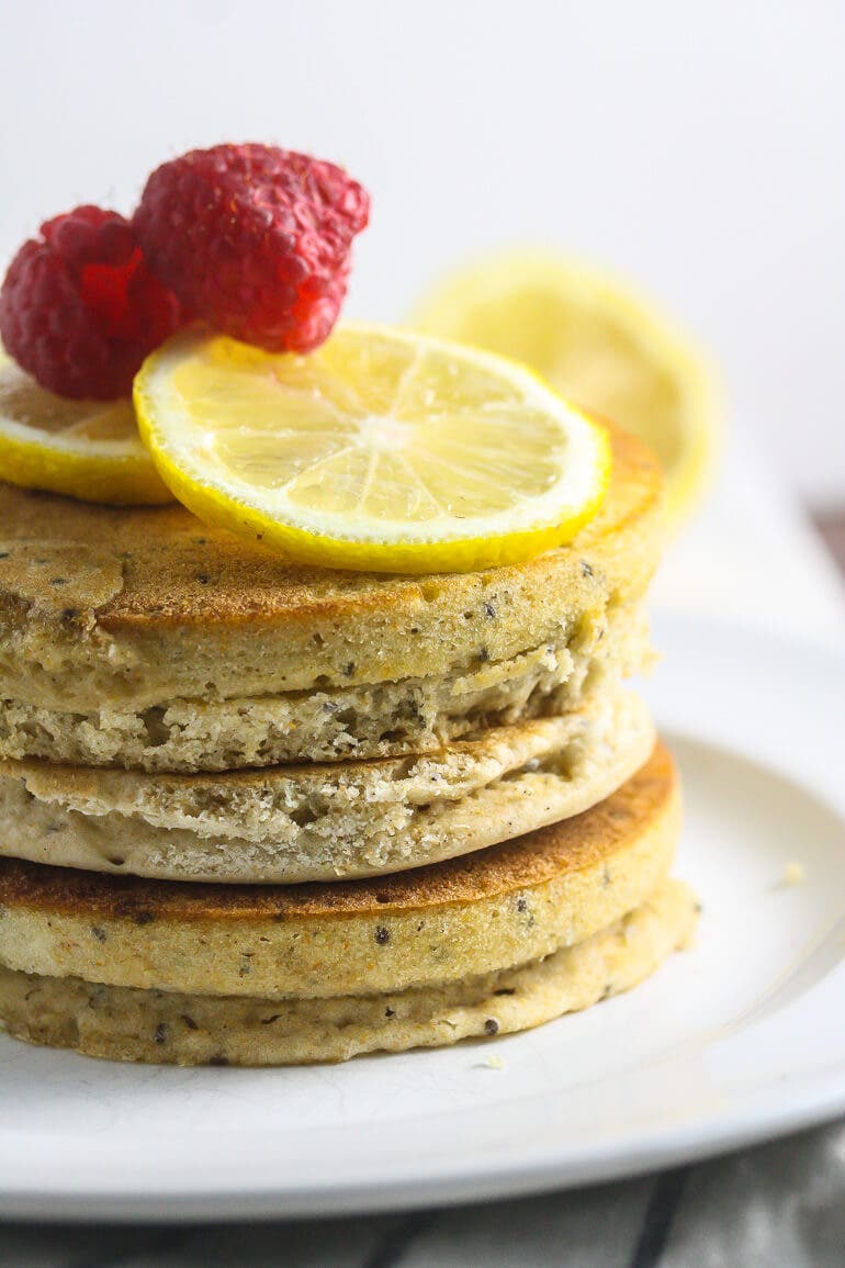 Limonlu, Chia Tohumlu Vegan Pankek Tarifi