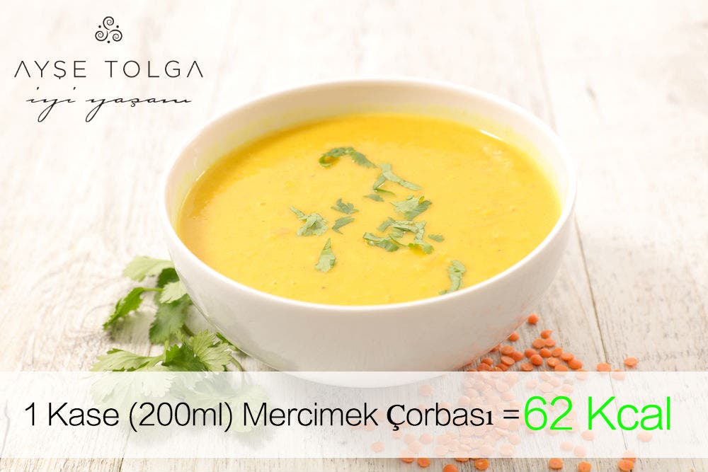 Mercimek Çorbası Kaç Kalori?