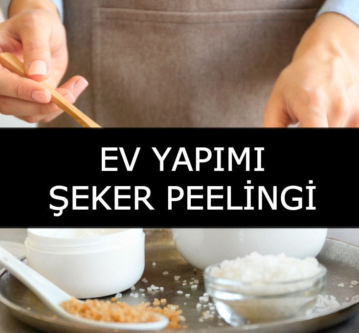 Ev yapımı şeker peelingi