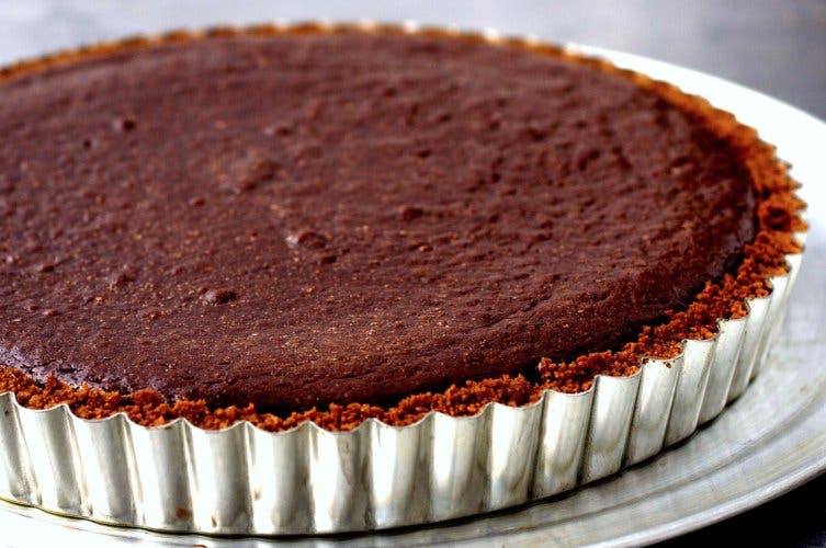 Zencefil ve zerdeçallı çikolatalı tart tarifi