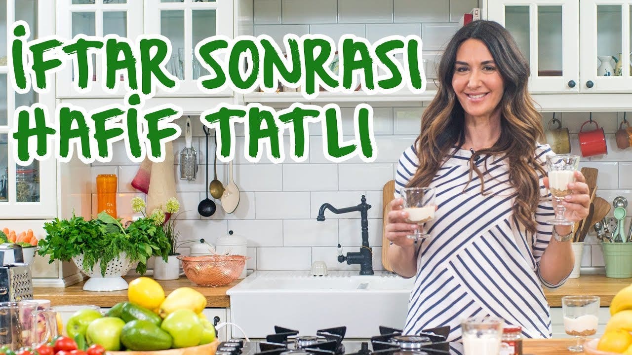 İftar sonrası hafif tatlı tarifi